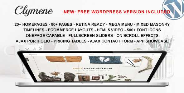 Clymene v1.3 - Multipurpose HTML5 Template