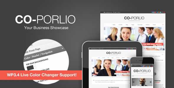 Co-Porlio - Themeforest Feature Rich Wordpress Theme