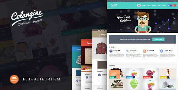 Colangine - Themeforest Creative Flat HTML5 Template