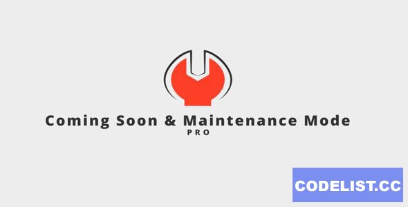 Coming Soon & Maintenance Mode PRO v6.53