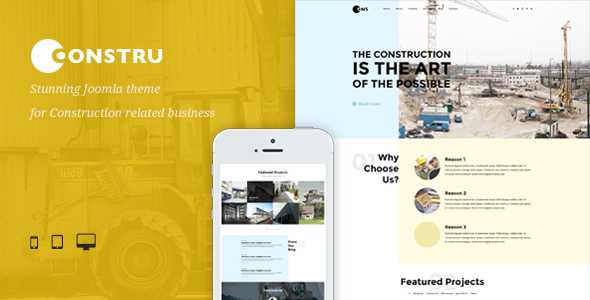 Constru - Construction Joomla Template