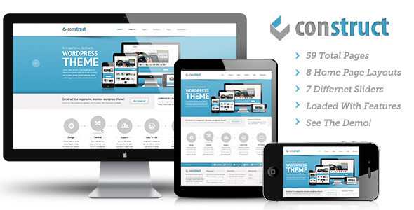 Construct v2.0.3 - Themeforest Multi-Purpose Wordpress Theme