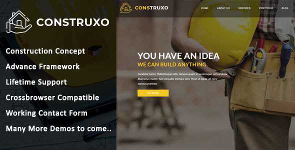 Construxo v1.0 - Construction HTML Template