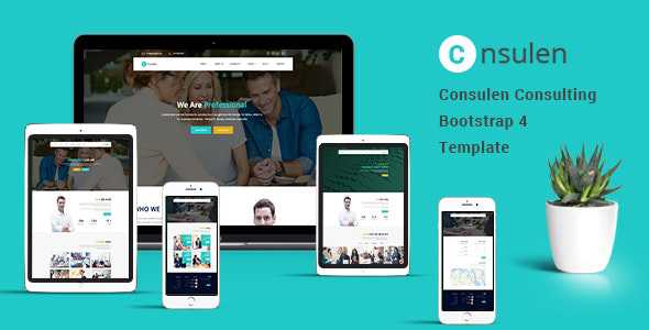 Consulen - Consulting Business Bootstrap4 Template
