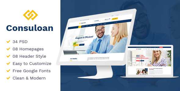 Consuloan - Multipurpose Consulting HTML Template