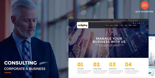 Consulting v2.9 - Corporate and Business WordPress Theme