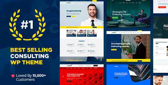 Consulting v5.0.1 - Business, Finance WordPress Theme