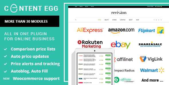 Content Egg v5.2.0 - all in one plugin for Affiliate, Price Comparison