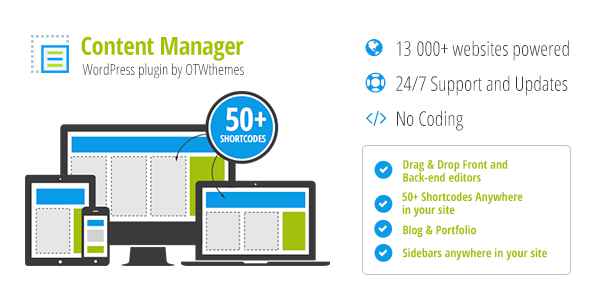 Content Manager for WordPress v2.17
