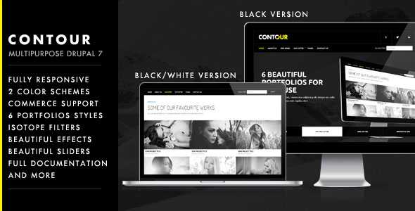 Contour - Multipurpose Creative Drupal 7 Theme