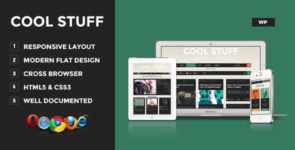 Cool Stuff - Themeforest WordPress Responsive Blog/Magazine