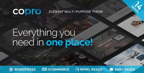 CoPro v1.5 - Responsive Multipurpose WordPress Theme