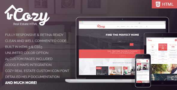 Cozy v1.1 - Responsive Real Estate HTML Template