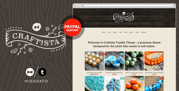 Craftista - eCommerce Tumblr Theme