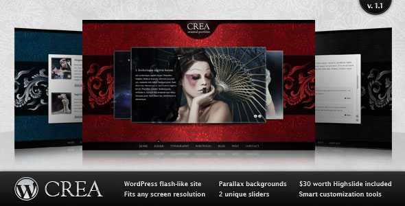 Crea WP - Themeforest Premium Theme