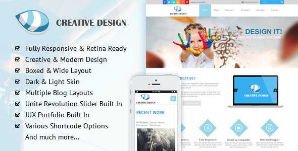Creative - Responsive Corporate Joomla Template