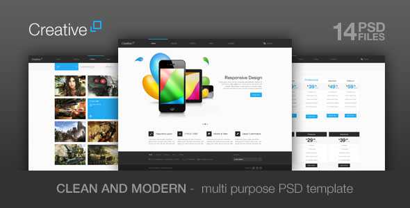 Creative - Themeforest Multi Purpose PSD Theme