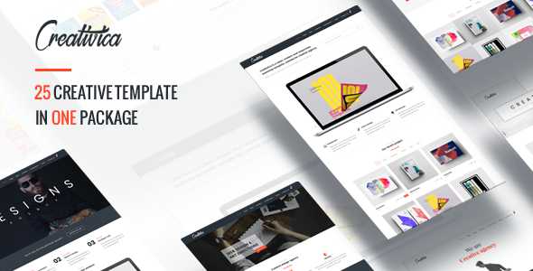 Creativica - Multiple Creative HTML5 Template