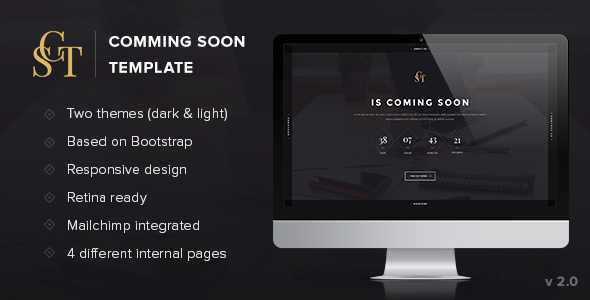 CST v1.1 - Creative Coming Soon Template