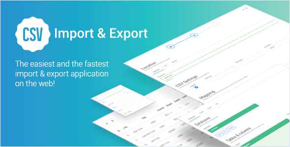 CSV Import & CSV Export v1.1.0