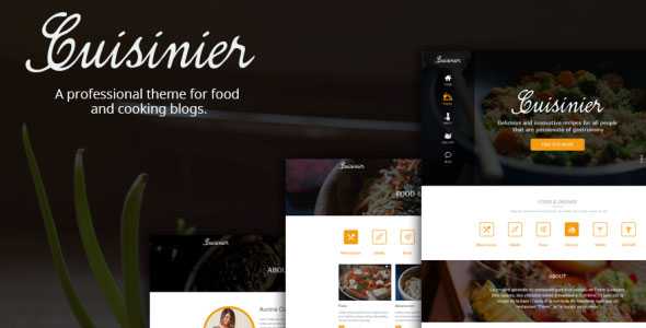 Cuisinier v1.3.2 - Food Blog WordPress Theme