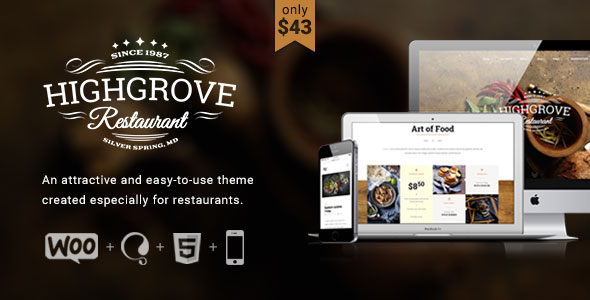 HG RESTAURANT V1.5.5 - RESPONSIVE WORDPRESS THEME