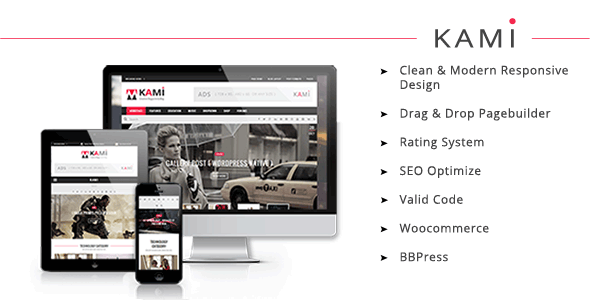 KAMI V1.4.2 - CREATIVE MAGAZINE AND BLOG