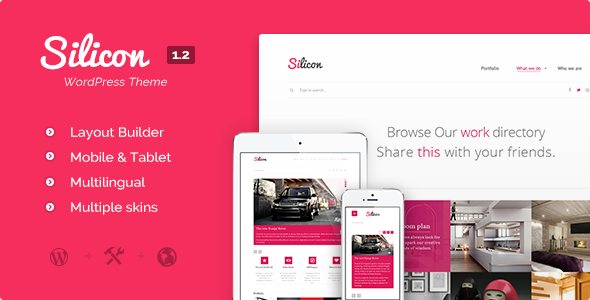 SILICON V1.2 - THEMEFOREST RESPONSIVE WORDPRESS THEME