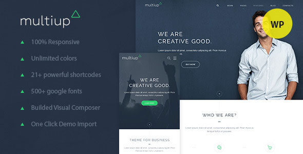 MULTIUP - MULTI PURPOSE WORDPRESS THEME