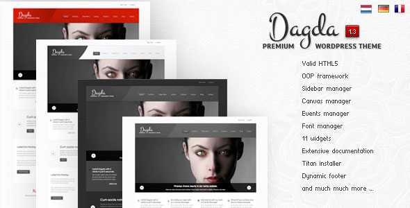 Dagda - Themeforest Premium Theme