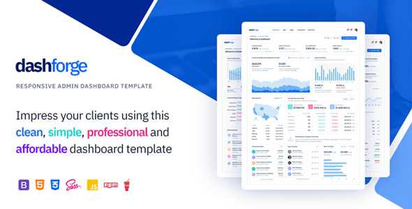 Dashforge v1.0 - Responsive Admin Dashboard Template