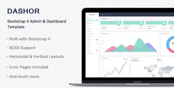 Dashor v1.0 - Admin Dashboard Template