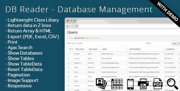 DB Reader - Database Management