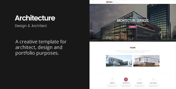 Deliver Architecture | Portfolio, Design & Architect Template
