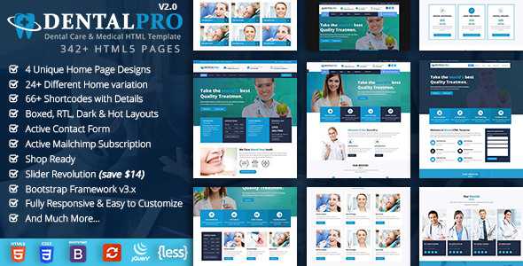 Dental Pro v2.0 - Dental Clinic, Dentist & Medical Health