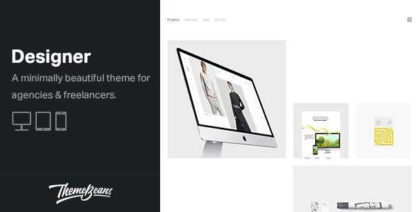 Designer v1.6.7 - Professional WordPress Portfolio Theme
