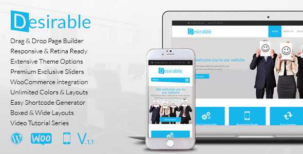 Desirable v1.1.4 - Responsive Multi-Purpose Business Theme