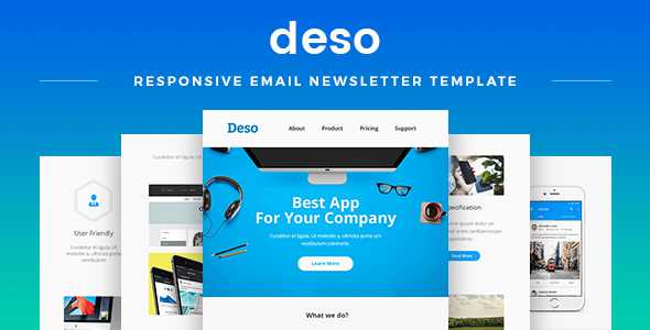 Deso - Responsive Email Newsletter Template