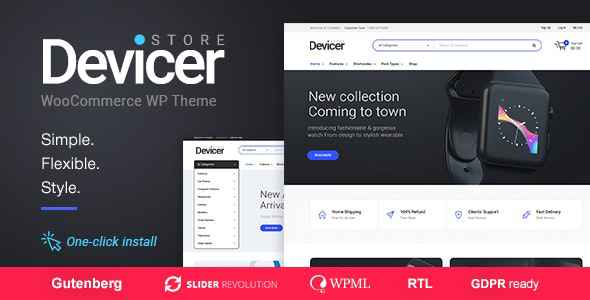 Devicer v1.0.7 - Electronics, Mobile & Tech Store