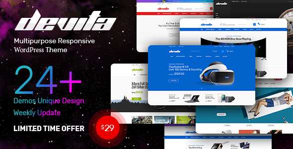 Devita v1.6.5 - Multipurpose Theme for WooCommerce