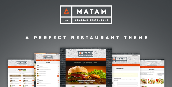 Mataam Restaurant v5.1.0 - Responsive Wordpress Theme