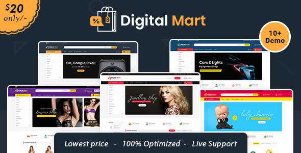 Digital Mart - Opencart Multi-Purpose Responsive Theme