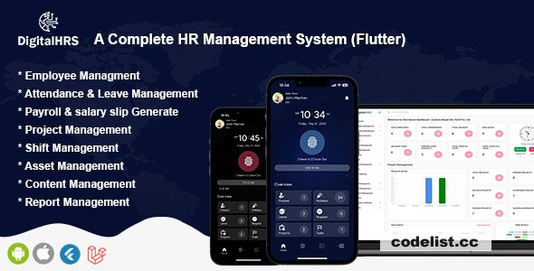 DigitalHR - A Complete HR Management System (Flutter) - 15 October 2025