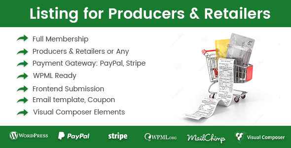Directory Listing for Producers & Retailers v1.0.8