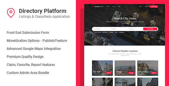 Directory Platform v1.0.6 - Listings & Classifieds