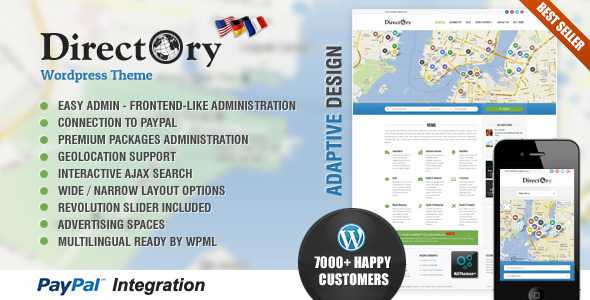 Directory Portal v3.19 - Themeforest WordPress Theme