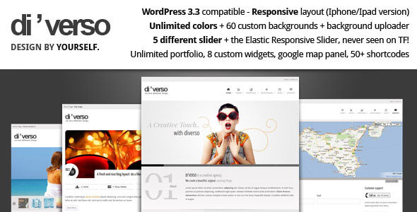 DI'VERSO - A FLEXIBLE THEMEFOREST WORDPRESS THEME