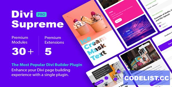 Divi Supreme Pro v4.9.97.37