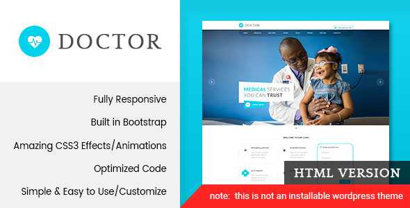 Doctor - Medical & Health HTML Template