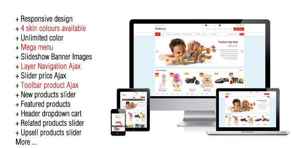 Doll Store - Themeforest Responsive Magento Theme